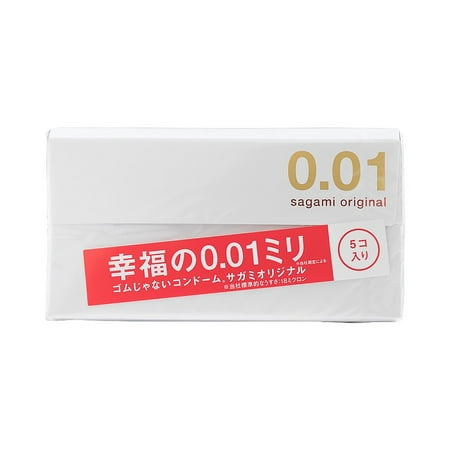 ultra thin Sagami Original 001 2 PACK 10 COUNT 0.01mm Condoms from