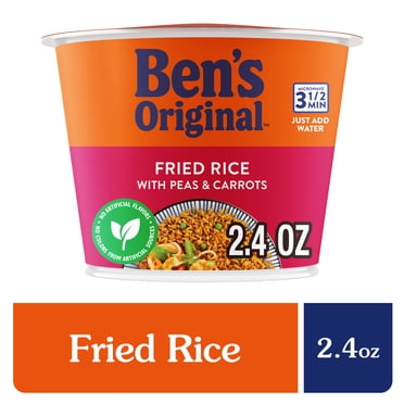 BEN'S ORIGINAL™ Fried Rice Single Serve Cup​, Snack or Side, Microwave in 3.5 Minutes, 2.4 oz​