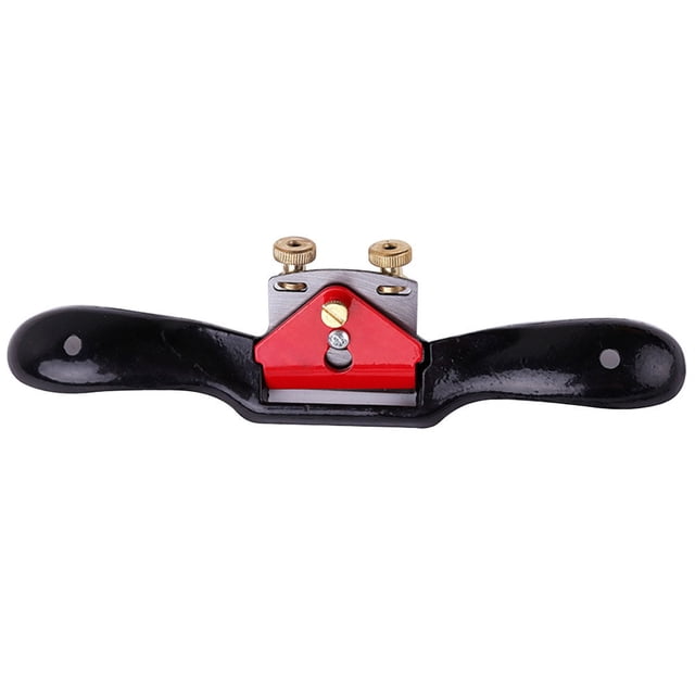 MasteelfCA 51mm Adjustable Spokeshave Flat Base Metal Wood Craft Hand Tool