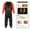 Red M, variant on Anti- Fitness Sauna Suit Exercise Running Quick Sweat Women Men XXL