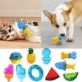 thumbnail image 1 of Juguete Interactivo para Masticar con Sonido para Perros, Alivio de La Dentición Congelable para Cachorros y Perros, Hueso Masticable Duradero para Limpieza de Molares, Juguete Dental para Mascotas d, 1 of 5