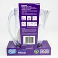 Great Value Water Filter Pitcher 6 Cup Series, BRITA Compatible, White