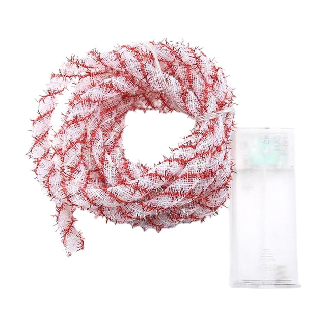 Lksixu Christmas Decorations Christmas Ribbon Light Decoration With LED Lights Hangable For Decorating Christmas Tree Staircase Porch Indoor And Outdoor Decoration Warming Lights for Holiday Party