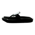 thumbnail image 4 of DV Dolce Vita Women's Metal Ornamentation Pandora Footbed Sandal (Black, 7), 4 of 7