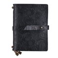 thumbnail image 1 of Leather Vintage Embossed Pattern Travel Journal Notebook Lined Blank Grid Paper Diary Refillable Notepad Gift for Men & Women Sketching Writing, 1 of 7