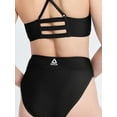 thumbnail image 3 of Reebok Women's V Front High Waist High Leg Bikini Bottoms with UPF 50+, Sizes XS-XXL, 3 of 4