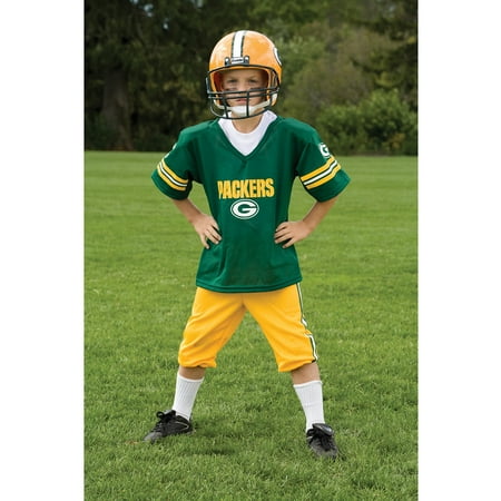 Franklin Sports NFL Green Bay Packers Deluxe Uniform Set Costume