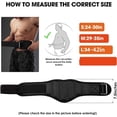 thumbnail image 3 of Reinforced Weightlifting Belt with Support Training Belt S—pa, 3 of 4