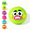 Green, variant on DIY Face Squeeze Squishy, Mix & Match Cute Curiosities Smushers Slow Rise Sensory Fidget, Anxiety Relief Stress Toy for Desk Gift
