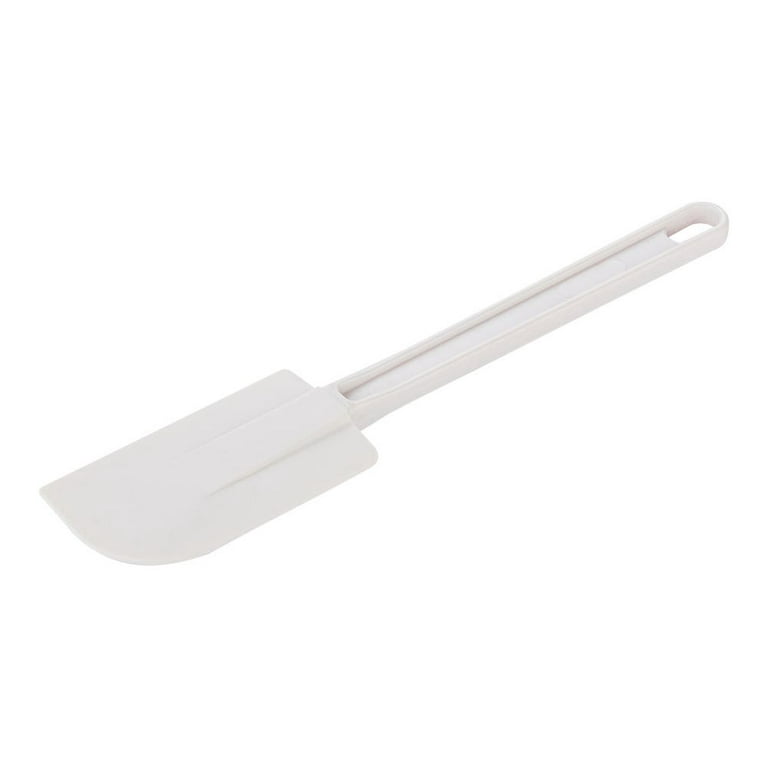 Met Lux White Rubber Spatula - Flat - 14 inch - 1 Count Box