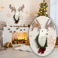 thumbnail image 4 of Zimtown Christmas Deer Lighted Outdoor Christmas Reindeer Head Decoration, 4 of 8