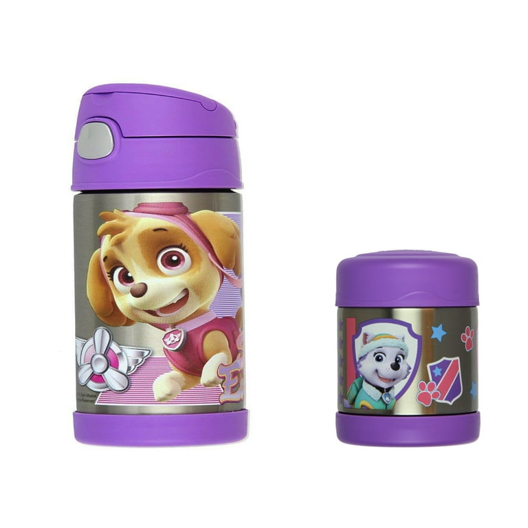 Thermos Kids Vacuum Insulated10 Oz Straw Bottle, Paw Patrol Girl