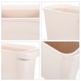 thumbnail image 4 of Household Trash Can Simple Waste Bin Plastic Litter Holder Kitchen Garbage Organizer without Cover for Bedroom Living Room (Apricot), 4 of 5