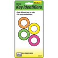 thumbnail image 1 of Hy-Ko Products KC131 4 Pack- Medium Neon Key Identifiers - Pack Of 5, 1 of 1