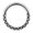 Silver_2, variant on Geometric Stainless Steel Seamless Nose Rings Comfortable Wear for Daily Fashion