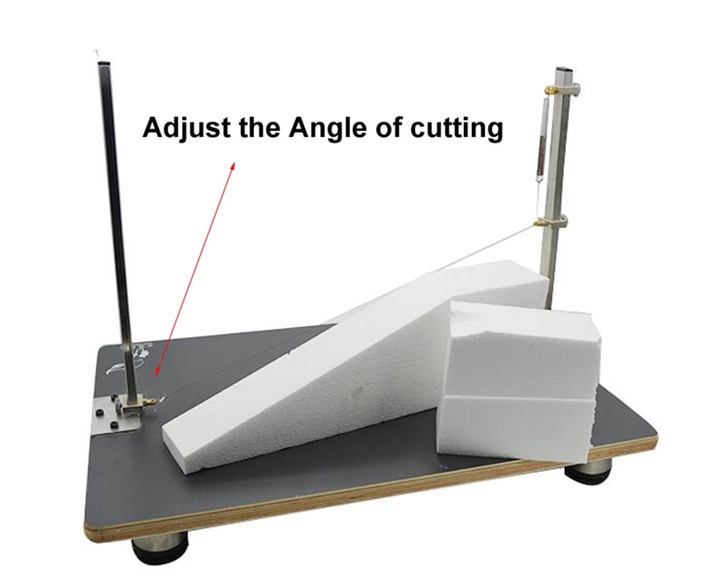 PreAsion Hot Wire Form Cutter Transverse Thermocut Foam Cutting Machine for Foam/Sponge/EPE/Ribbon/KT Board 15x22.8inch