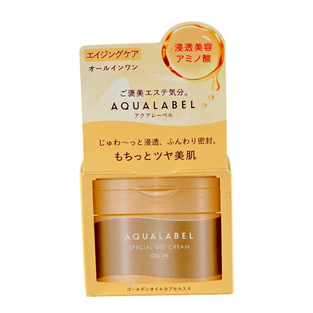 Crema en gel Shiseido AquaLabel Special Gel Cream EX Oil-In 100 mL