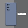 thumbnail image 1 of Original Square Liquid Silicone Cute Case for OnePlus 7 7T 8 8T 9 Pro 9R 9RT Camera Protect Soft Back Cover One Plus 9Pro T R RT Sierra Gray OnePlus 9(CN), 1 of 6