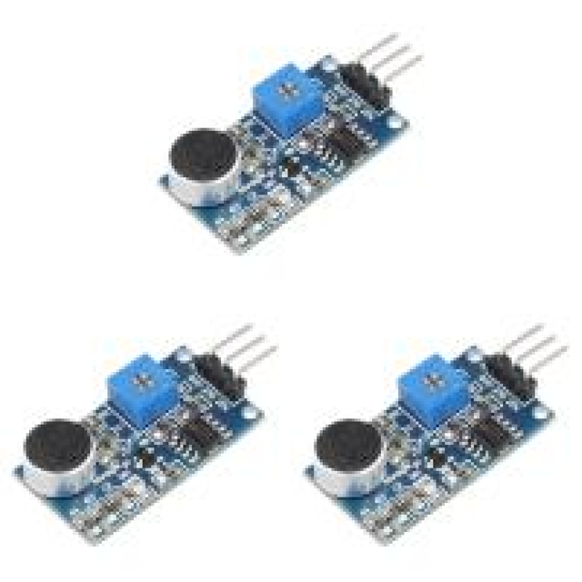Módulo de sensor de sonido LM393 Amplificador de micrófono de control de sonido para Arduino