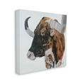 thumbnail image 3 of Stupell Longhorn Cattle Farmhouse Portrait Animals & Insects Painting Gallery Wrapped Canvas Print Wall Art, 3 of 7