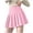 Pink, variant on YOUSNH Womens Girls Solid Pleated Skirt Basic Skirt Aline Design Skirt Womens Skirt Black L