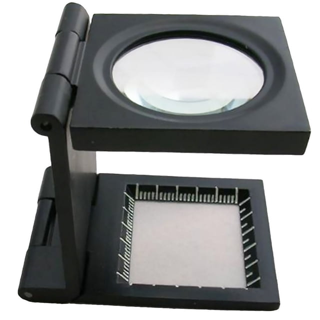 MesaSe Desktop Magnifying Glass 10x Magnifier for Close Work Hobbies Crafts Workbench Enlarger Insects Plants