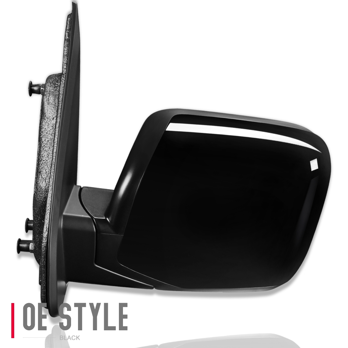 DNA Motoring OEM-MR-HO1320265 For 2009 to 2015 Honda Pilot OE Style Powered Driver / Left Side View Door Mirror 76258SZAA01ZA 10 11 12 13 14