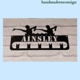 thumbnail image 3 of Handmadetneonsign Synchronized Swimming Medal Hanger, Swimmer Metal Holder, Sport House Metal Wall Decor 038626, 3 of 5