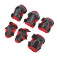 thumbnail image 4 of Roller Skating Protective Gear, Good Cushioning Knee Elbow Pad Guards  For Outdoor Sports Red, 4 of 8
