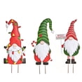 thumbnail image 5 of Toystoory Señales de patio de Navidad Gnomos Estaca de patio Adornos de Navidad Decoraciones de jardín al aire libre para vacaciones de Navidad Decoración del hogar Numero 3 Toystoory HA041297-03, 5 of 5
