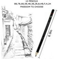 thumbnail image 4 of Cribun Professional Drawing Sketch Pencils Set of 12, (2H-8B), Ideal for Drawing Art, Sketching, Shading, Artist Pencils for Beginners & Pro Artists, 4 of 6
