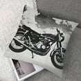 thumbnail image 7 of Vintage Distressed Motorcycle Pillow Cover Throw Pillow Couch Cushion Bike Cool Pillowcase, 7 of 7