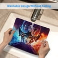 thumbnail image 6 of The Flash Desk Mat, Gaming Mouse Pad Mat with Non-Slip Base Stitched Edges Mousepad for Computer, Office, and Laptop 10 x 12 inch, 6 of 8