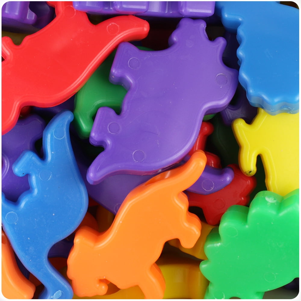 BeadTin Opaque Multi 3040mm Dinosaur Pony Beads (4oz)
