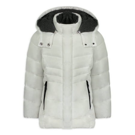 Reebok Long Sleeve Active Fit Solid Coat (Little Girls or Big Girls) 1 Pack