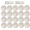 thumbnail image 1 of 20Pcs Diamond Grinding Discs for Drill Hobby Crafters Replacement Discs, 1 of 8