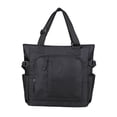 thumbnail image 4 of BELOVING Sac Fourre-Tout Poche Arrière à Glissière Sac de Travail d'Affaires pour Ordinateur Portable Travail Noir, 4 of 10