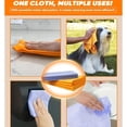 thumbnail image 7 of Ultra-Absorbent Miracle Cleaning Shammy, Super Absorbent Chamois Cloths Large Size, Miracle Cleaning Shammy Drying Cloth Machine Washable - Will Not Scratch (8pcs), 7 of 7