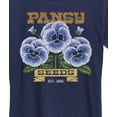 thumbnail image 3 of Instant Message - Pansy Seeds Short Sleeve Graphic T-Shirt, 3 of 6