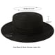 thumbnail image 3 of Sombrero Lanzom para mujer, ala ancha, de paja, para barco, plegable, 3 of 6