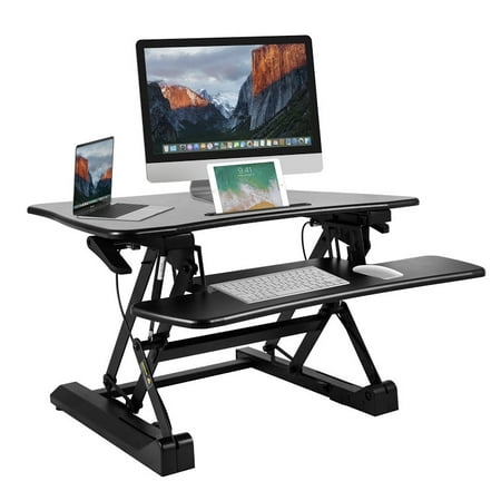Bestek Height Adjustable Standing Desk Stand Up Desk Converter