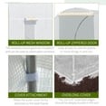 thumbnail image 4 of Outsunny Walk-in Tunnel Greenhouse, Garden Plant Growing Warm House, 4 of 10