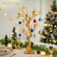 thumbnail image 2 of Manzanita artificial NUPTIO Gold Christmas de 58 cm de altura, 2 of 7
