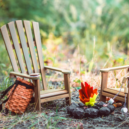 The Queen's Treasures18" Doll Furniture and Accessories.l, 8 PC Great Outdoors Wilderness Adventure Play Set, Compatible with American Girl Dolls