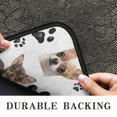 thumbnail image 6 of Chihuahua and Footprints Door Rugs,Washable Non Slip Door Mats Indoor,Decorative Door Mats,Entry Mat Indoor for Entrance,Bedroom,Kitchen,Bathroom,30"x17", 6 of 6
