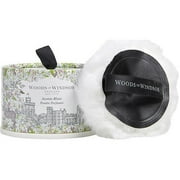 White Jasmine Body Dusting Powder With Puff 100ml/3.5oz for Women by Woods Of Windsor