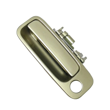 Yukon Exterior Front Door Handle - Brand NEW For 1997-2001 Toyota Camry Cashmere Beige Metallic 4M9 Front Left Driver side Exterior Outside Door Handle 97 98 99 00 01