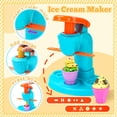 thumbnail image 2 of Set de masa Aprilwolf, 59 unidades, 3 en 1, para niños con máquina para hacer helados, 2 of 8