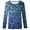 00#Blue1704, variant on Byoo Toddler Girls Summer Glitter Galaxy Print T Shirt Long Sleeve Crew Neck Loose Basic Tshirt