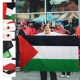 thumbnail image 2 of 3x5 Foot Palestine Flag,UV Fade Resistant,Canvas Header and Double Stitched, 2 of 6